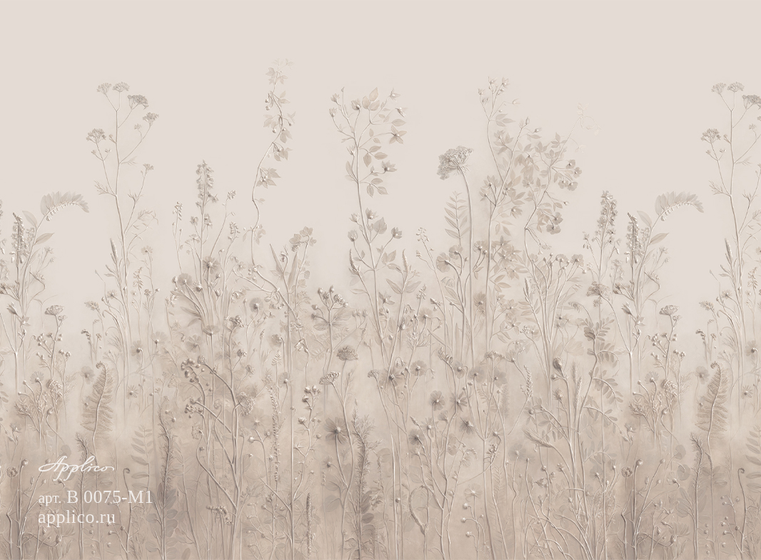 Ботанический барельеф