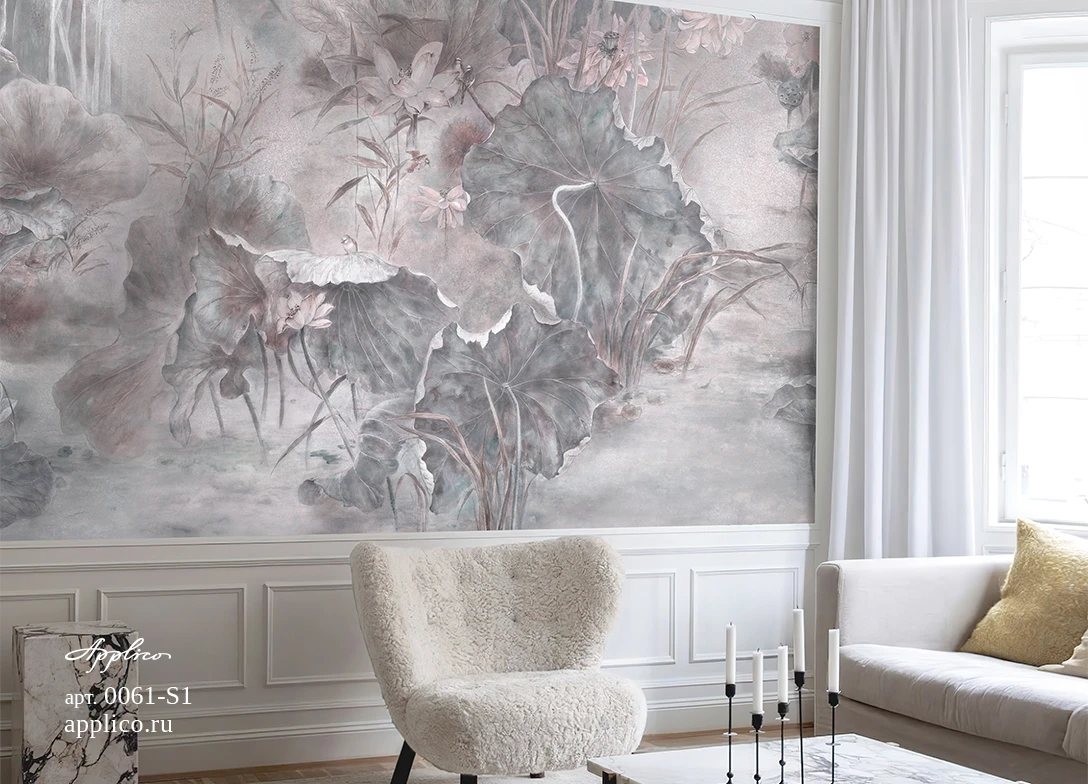 обои и панно Восточная акварель