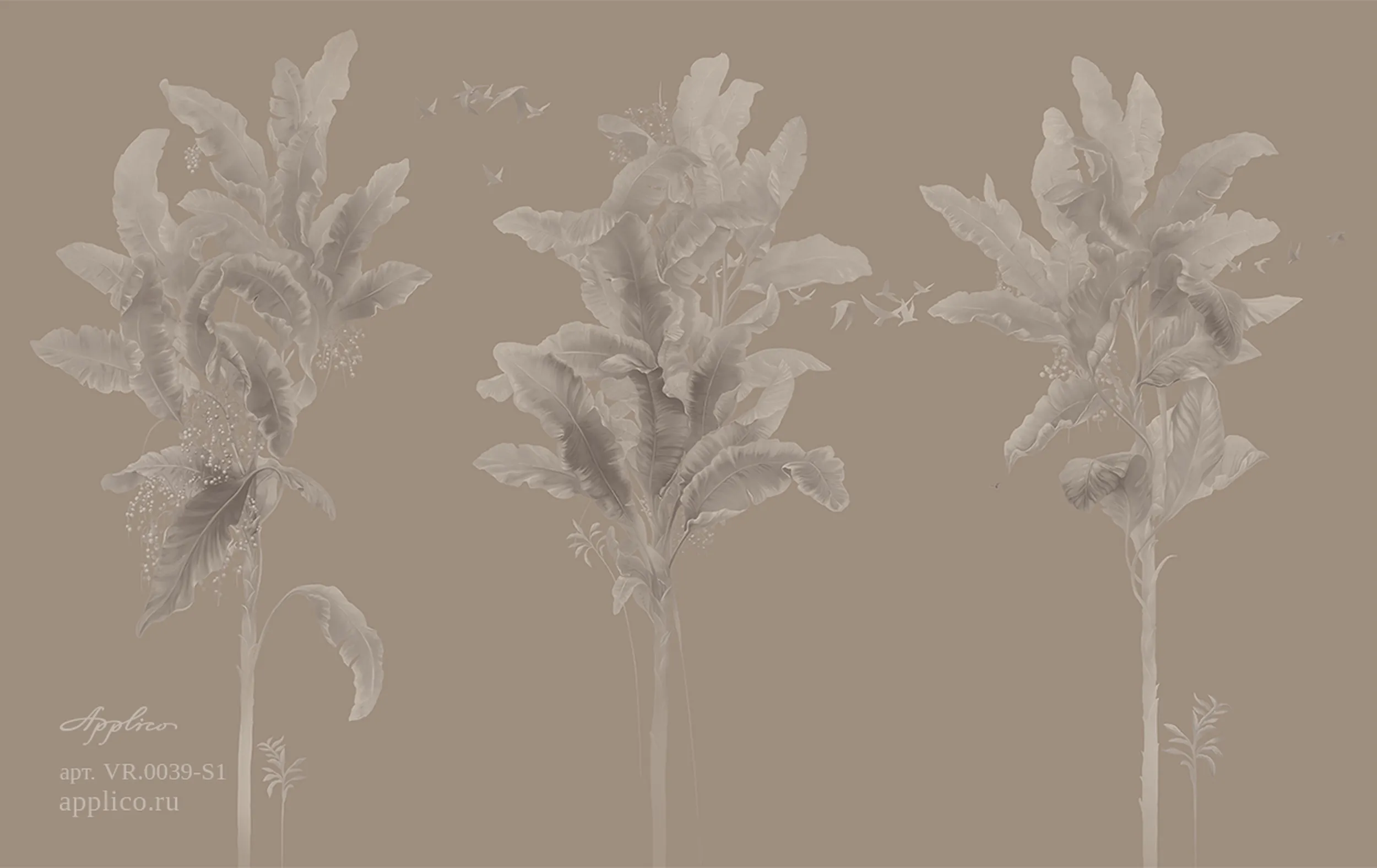 дизайнерские обои Южные сады