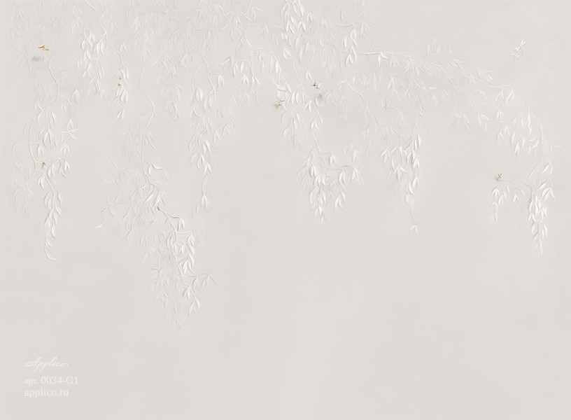 фрески Летние бражники в интерьере