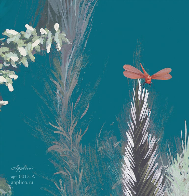 обои и панно Террагон в интерьере