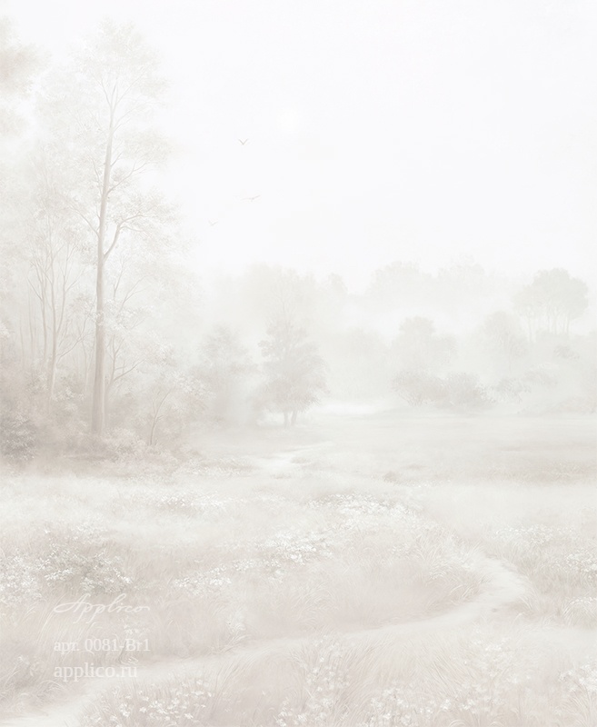 дизайнерские обои Тропинка в интерьере