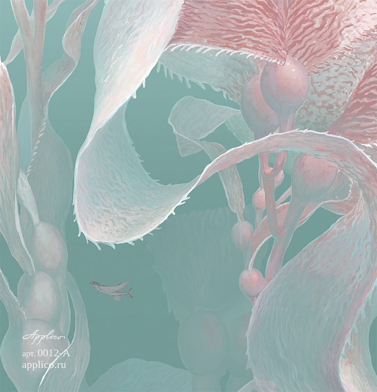 обои и панно Морская в интерьере