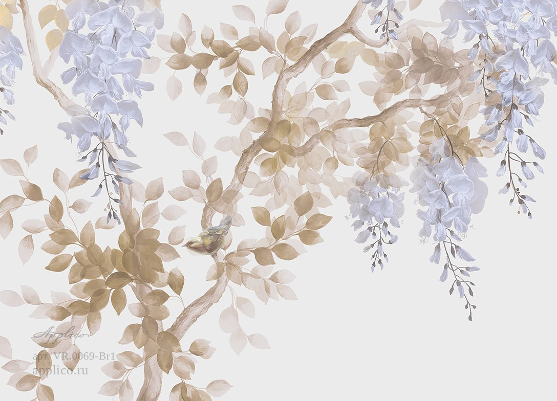 обои и панно Цветение