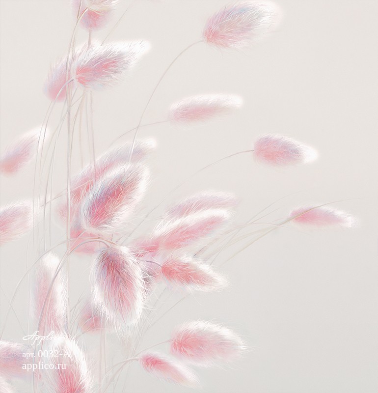 фрески Прибрежные Травинки в интерьере