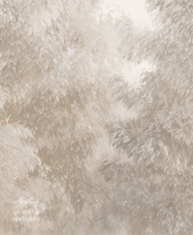 фрески Древоцвет в интерьере