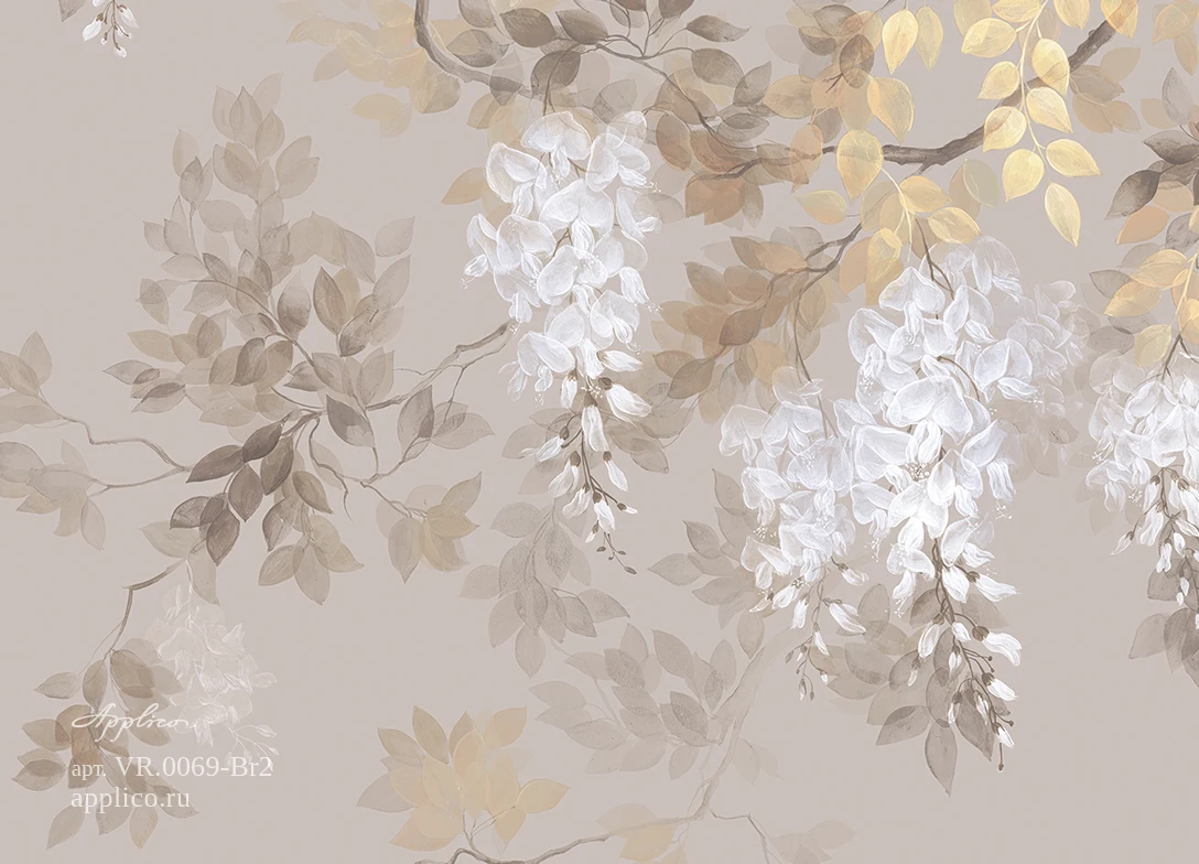 обои и панно Цветение