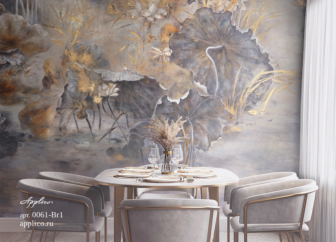 обои и панно Восточная акварель