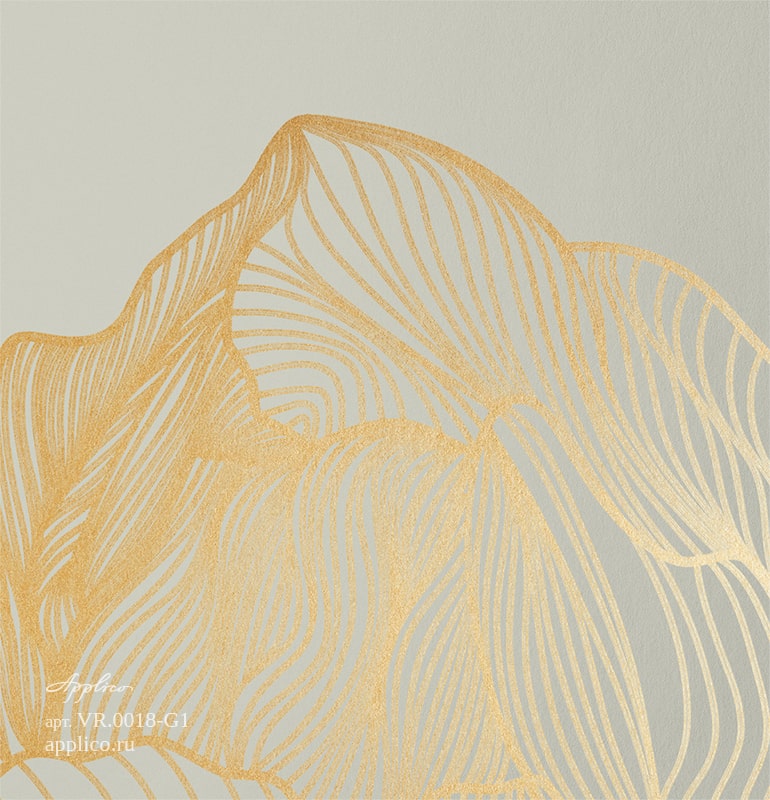 фрески Горные ноты в интерьере