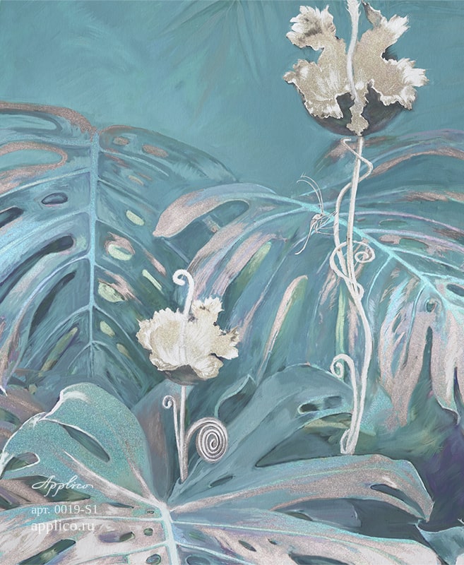 фрески Амазония в интерьере