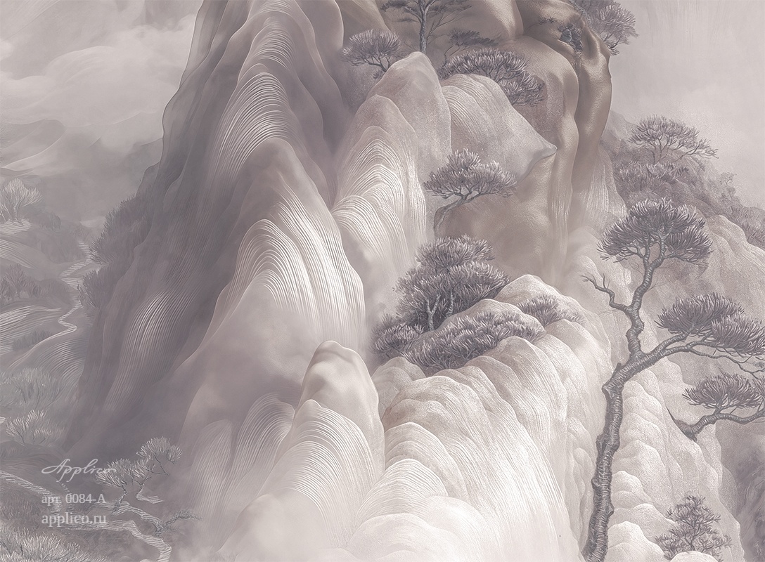 дизайнерские обои Лазурные вершины