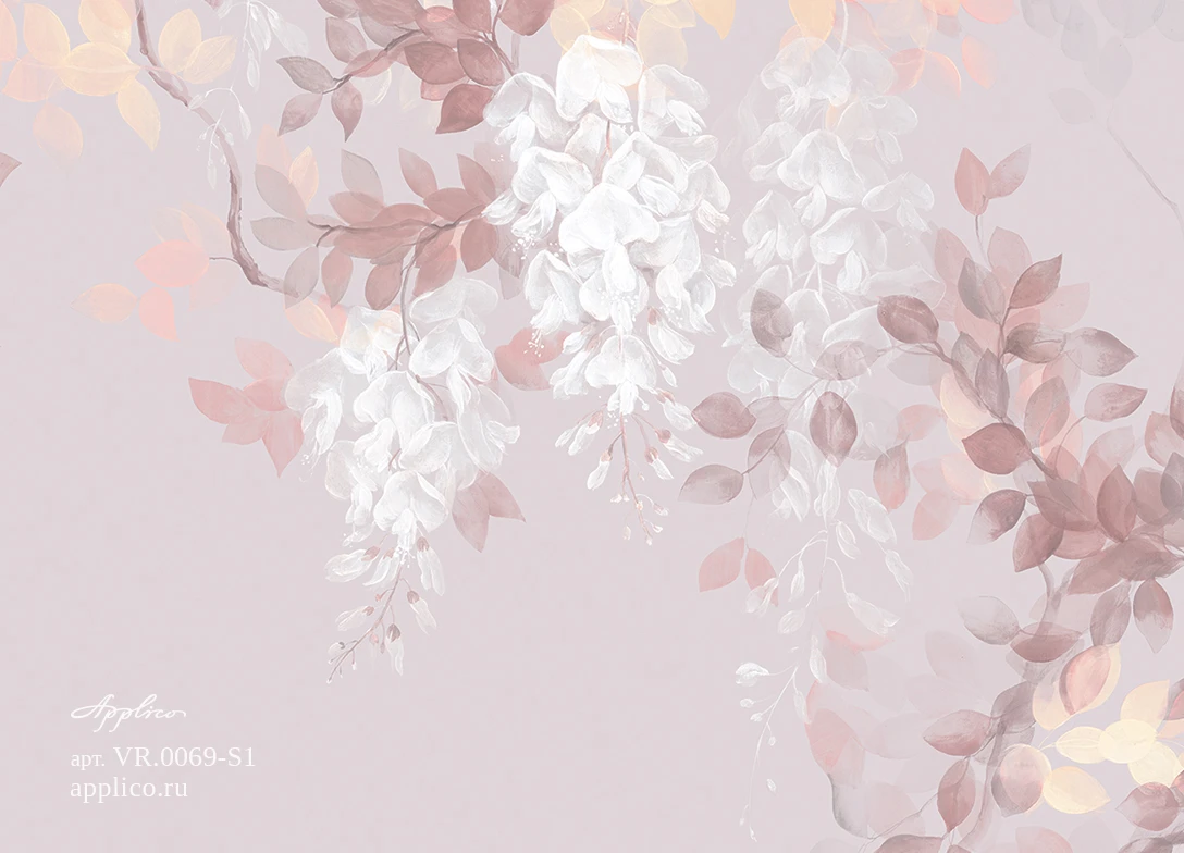 обои и панно Цветение