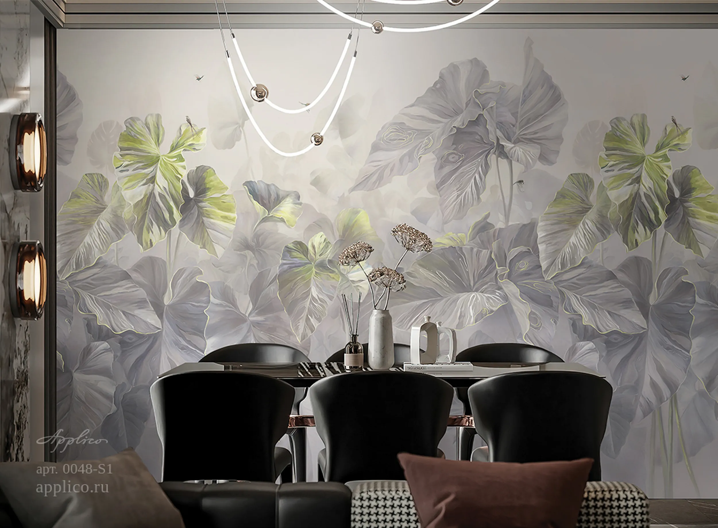 фрески Тропическая декорация