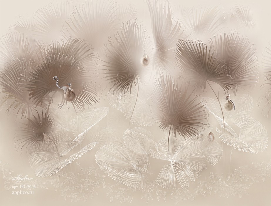 фрески Лемурия в интерьере