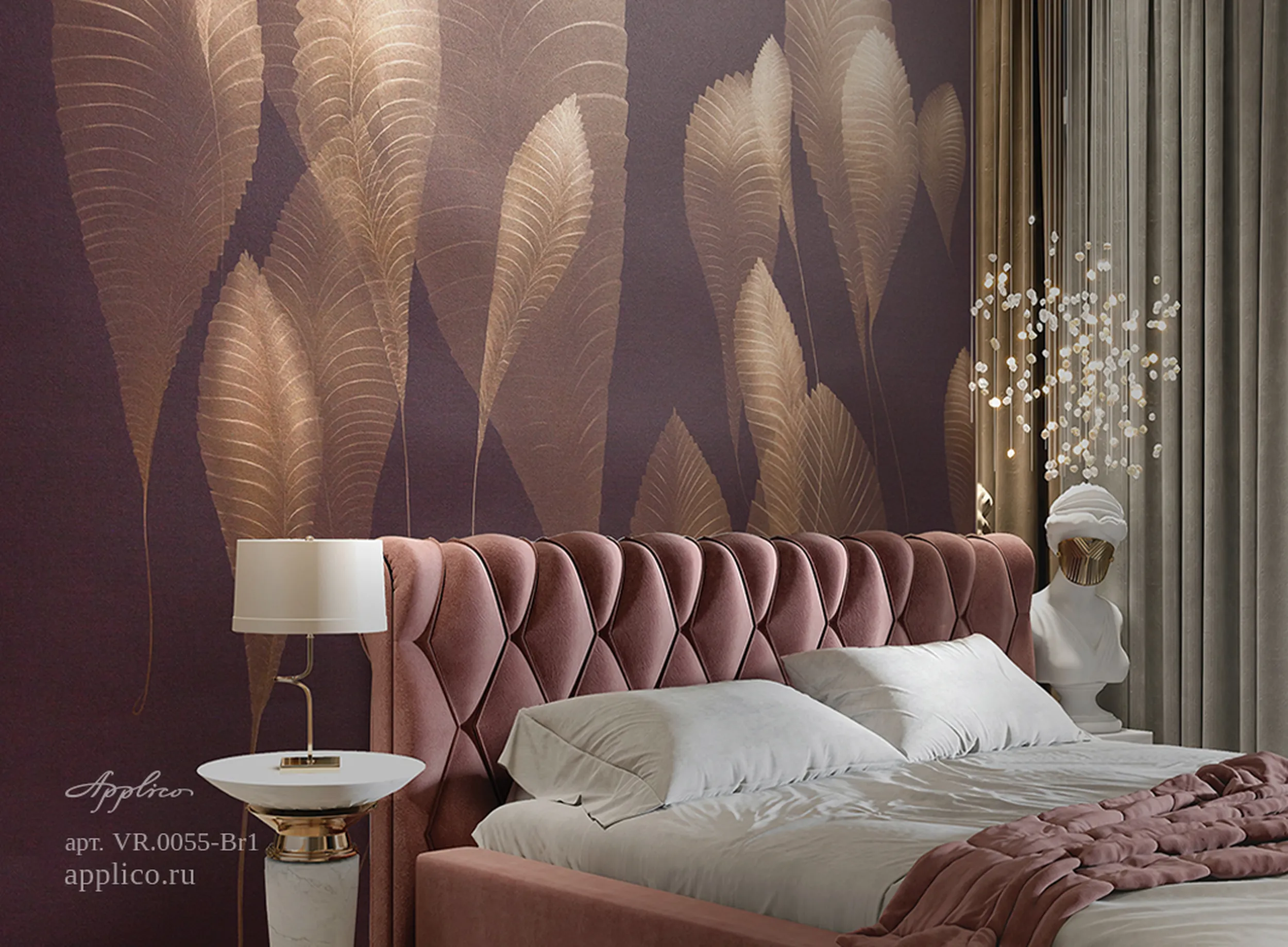 обои и панно Парящие листья