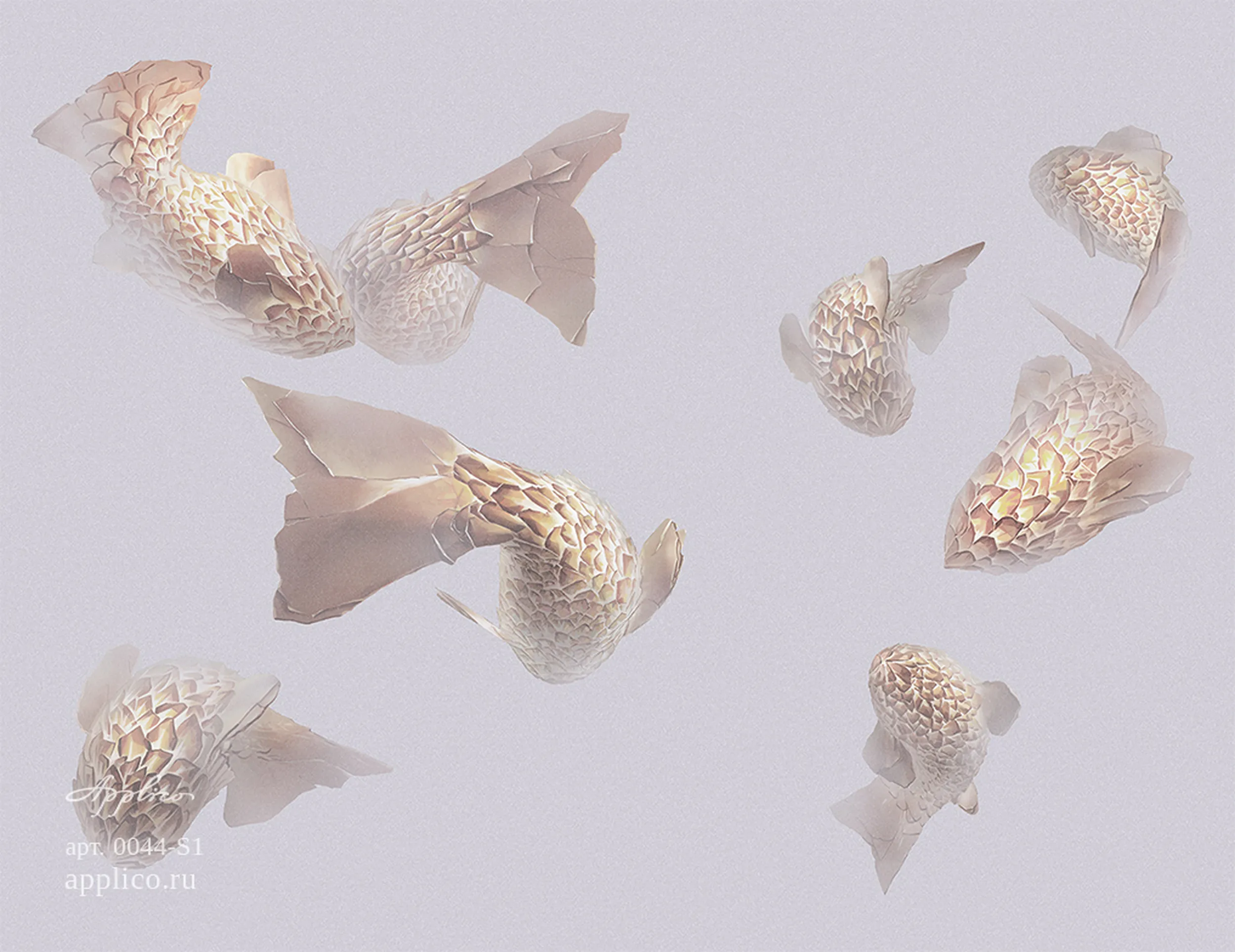 обои и панно Рыбки