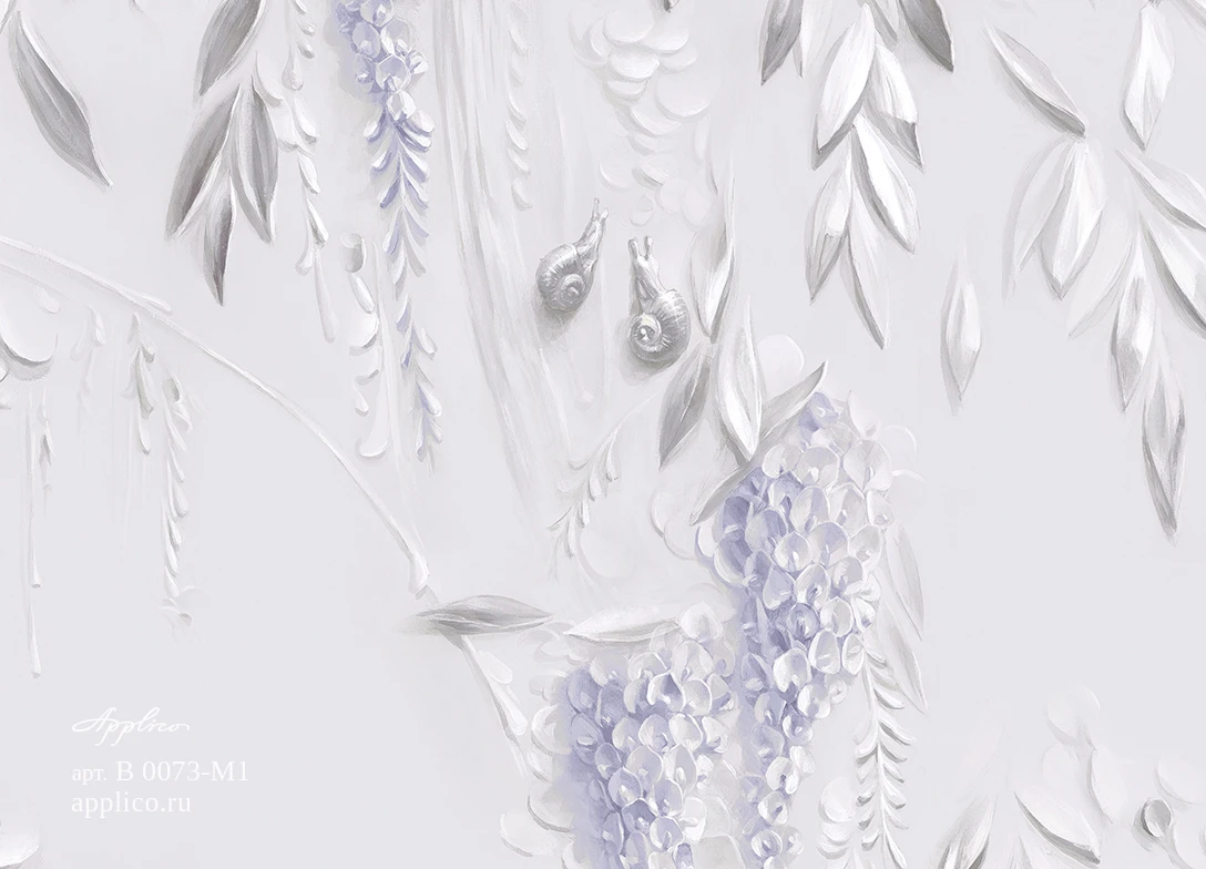 обои и панно Весенняя глициния