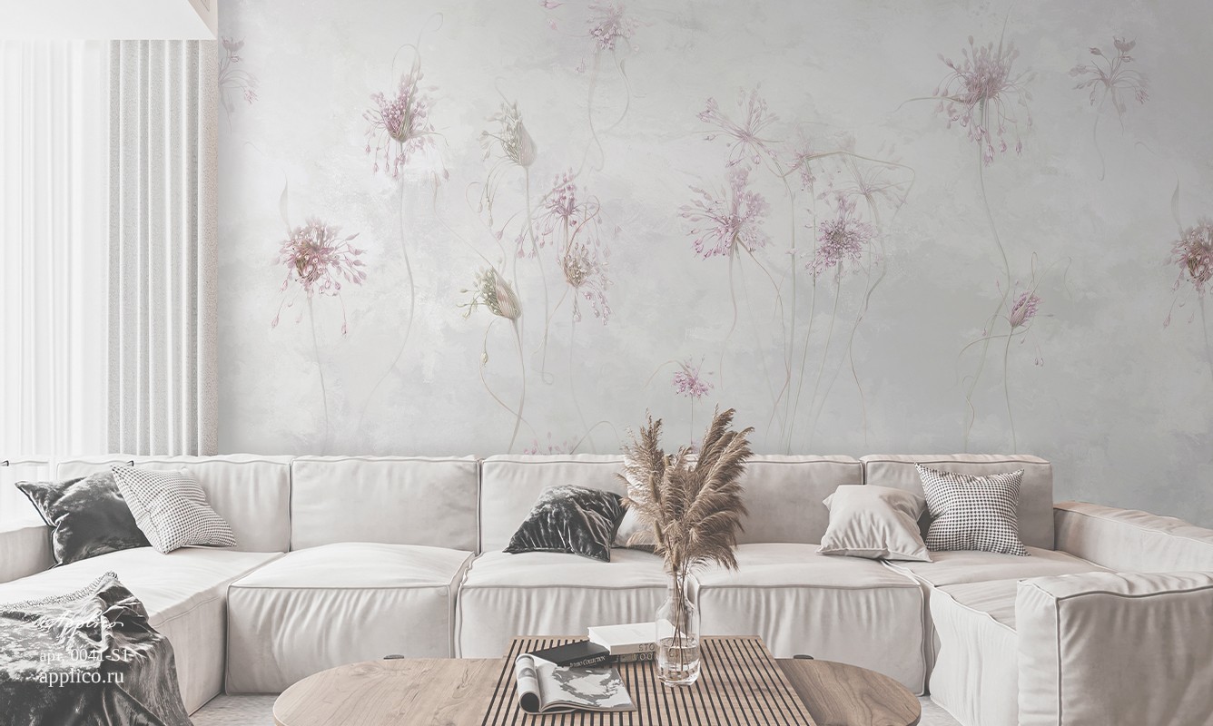 обои и панно Гарлик в интерьере