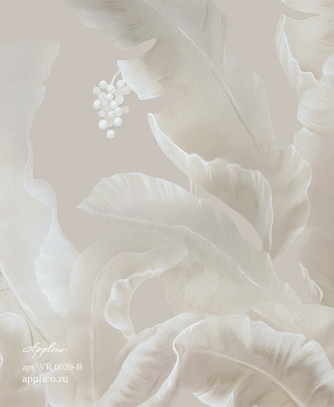 обои и панно Южные сады в интерьере