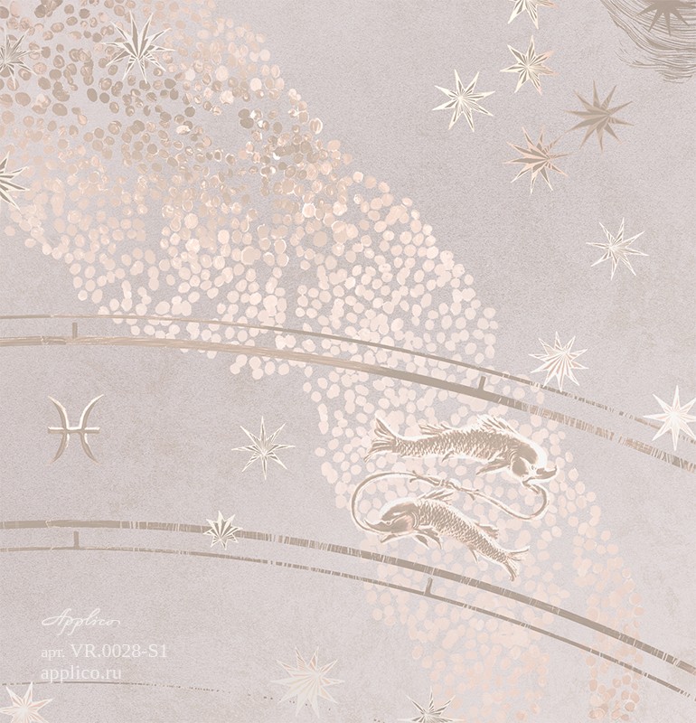 фрески Млечный путь в интерьере