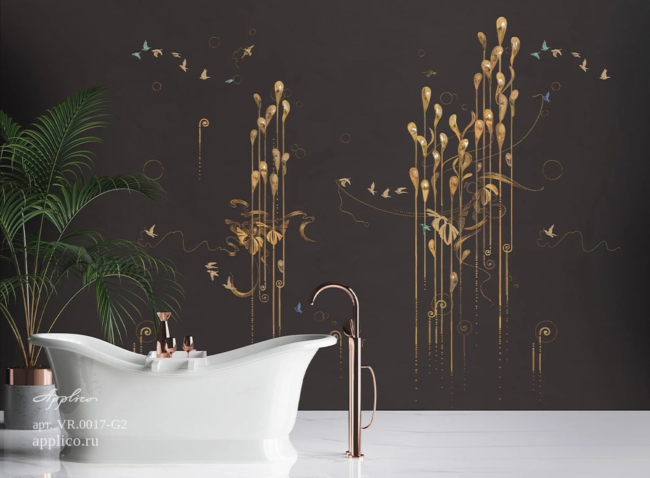 дизайнерские обои Мелодия