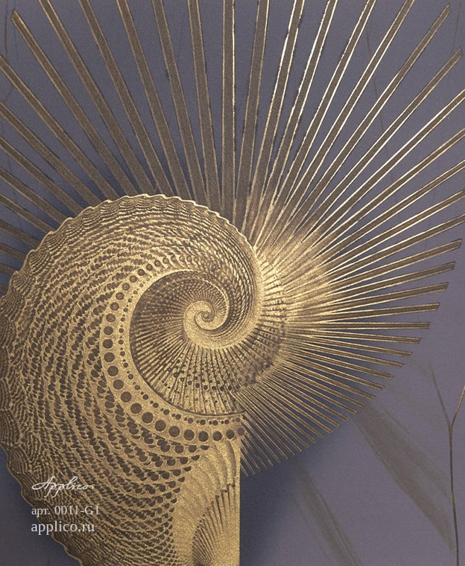 обои и панно Голдшелл в интерьере