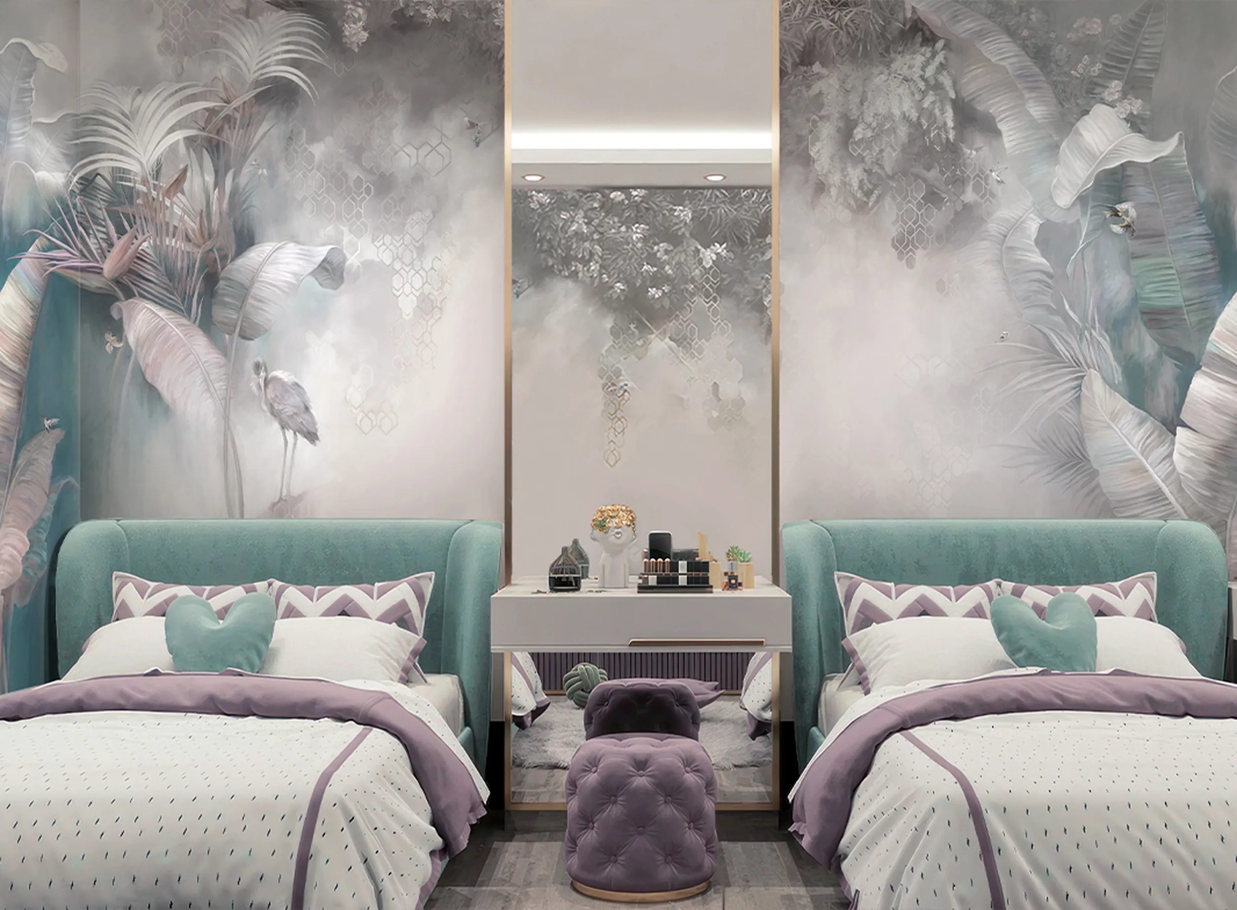 фрески Мистическая флора