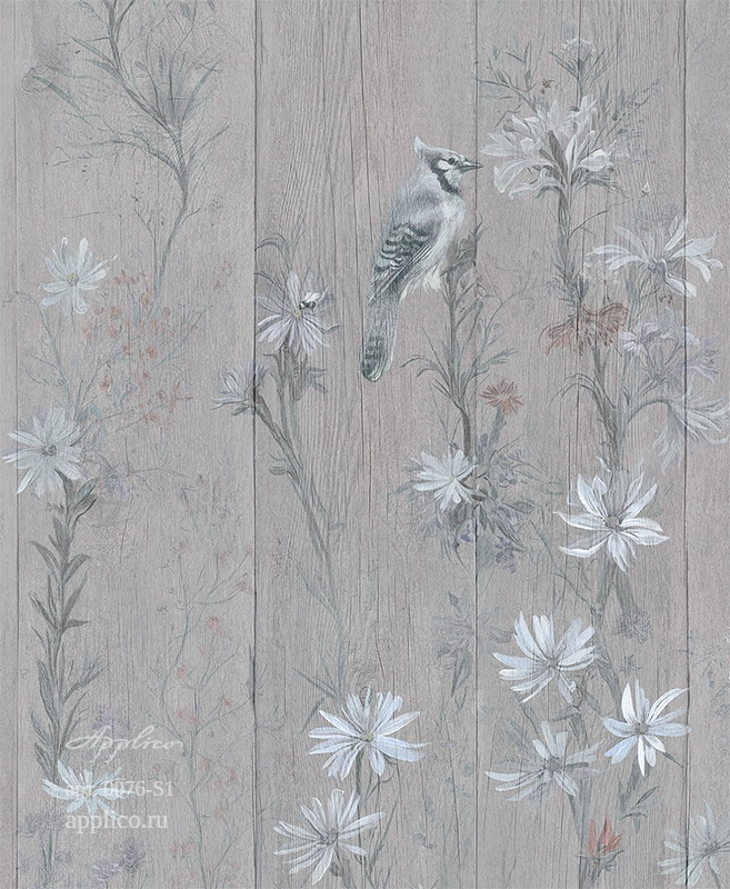 дизайнерские обои Роспись по доске в интерьере