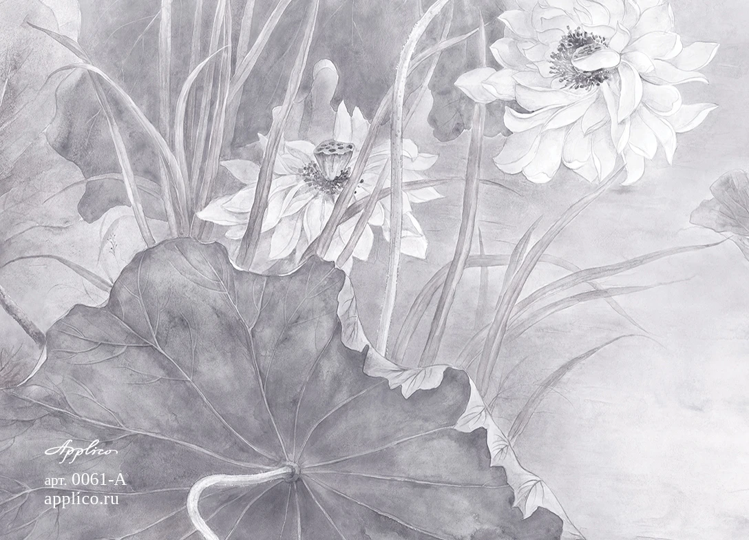 обои и панно Восточная акварель