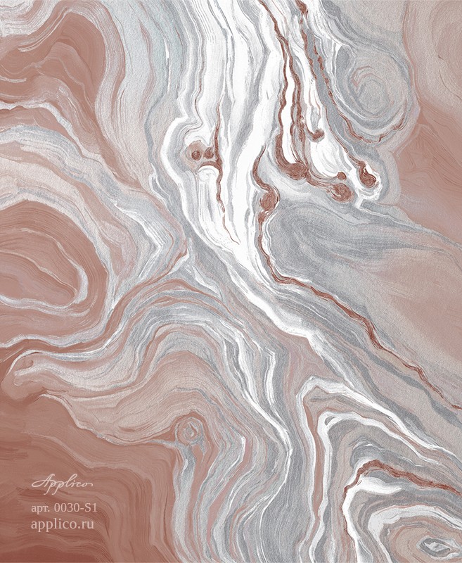 фрески Мраморный этюд в интерьере