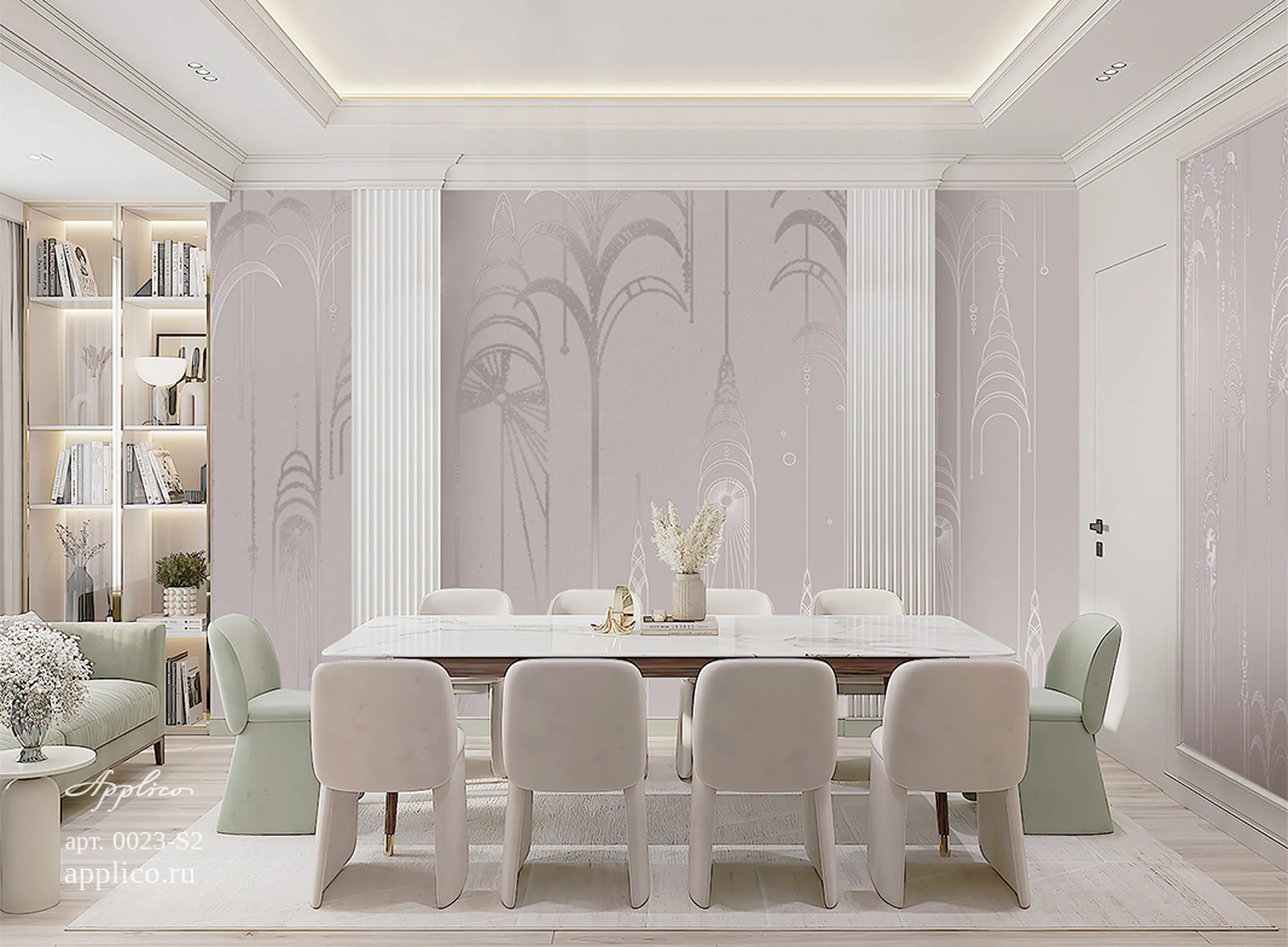 дизайнерские обои Палм-Сити