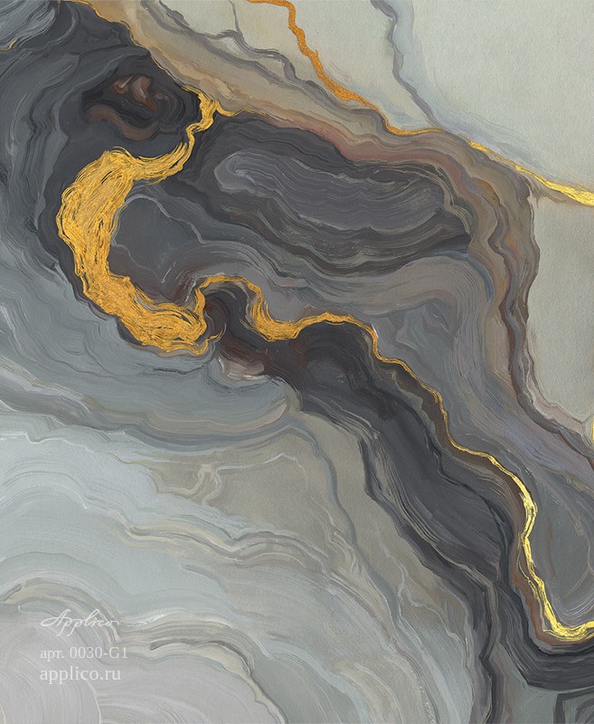 фрески Мраморный этюд в интерьере