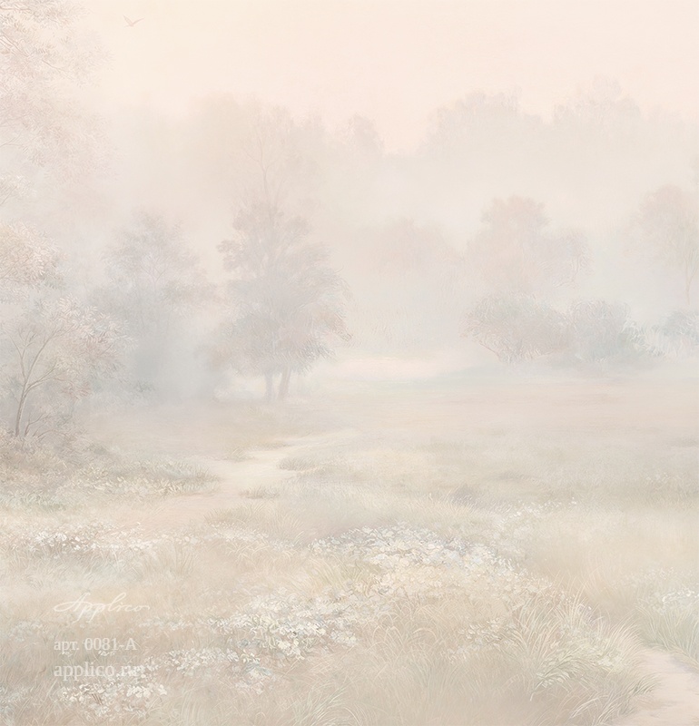 дизайнерские обои Тропинка в интерьере