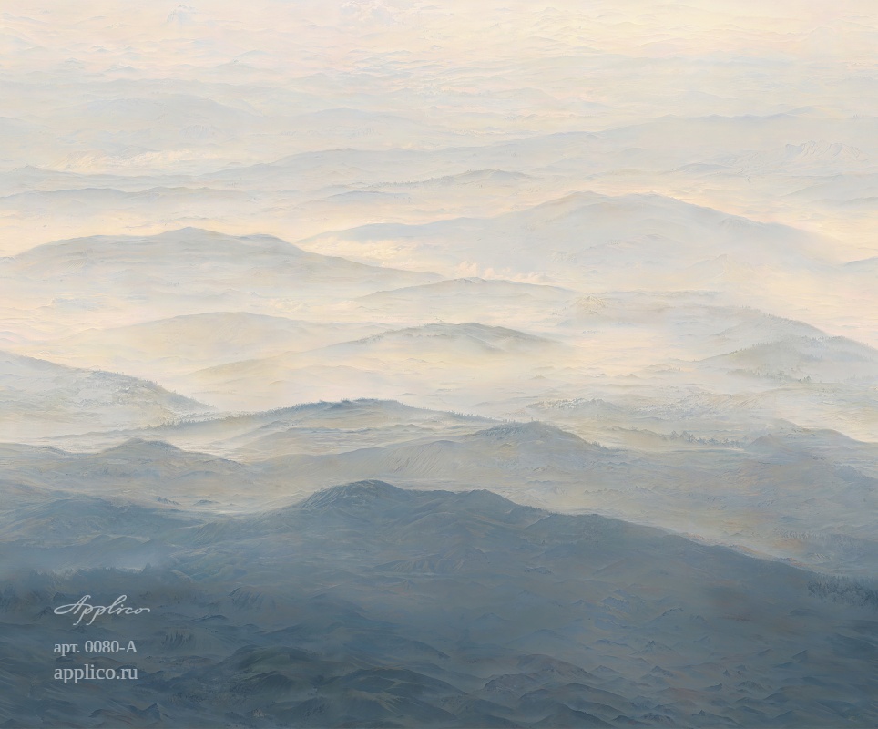 дизайнерские обои Дальние дали в интерьере