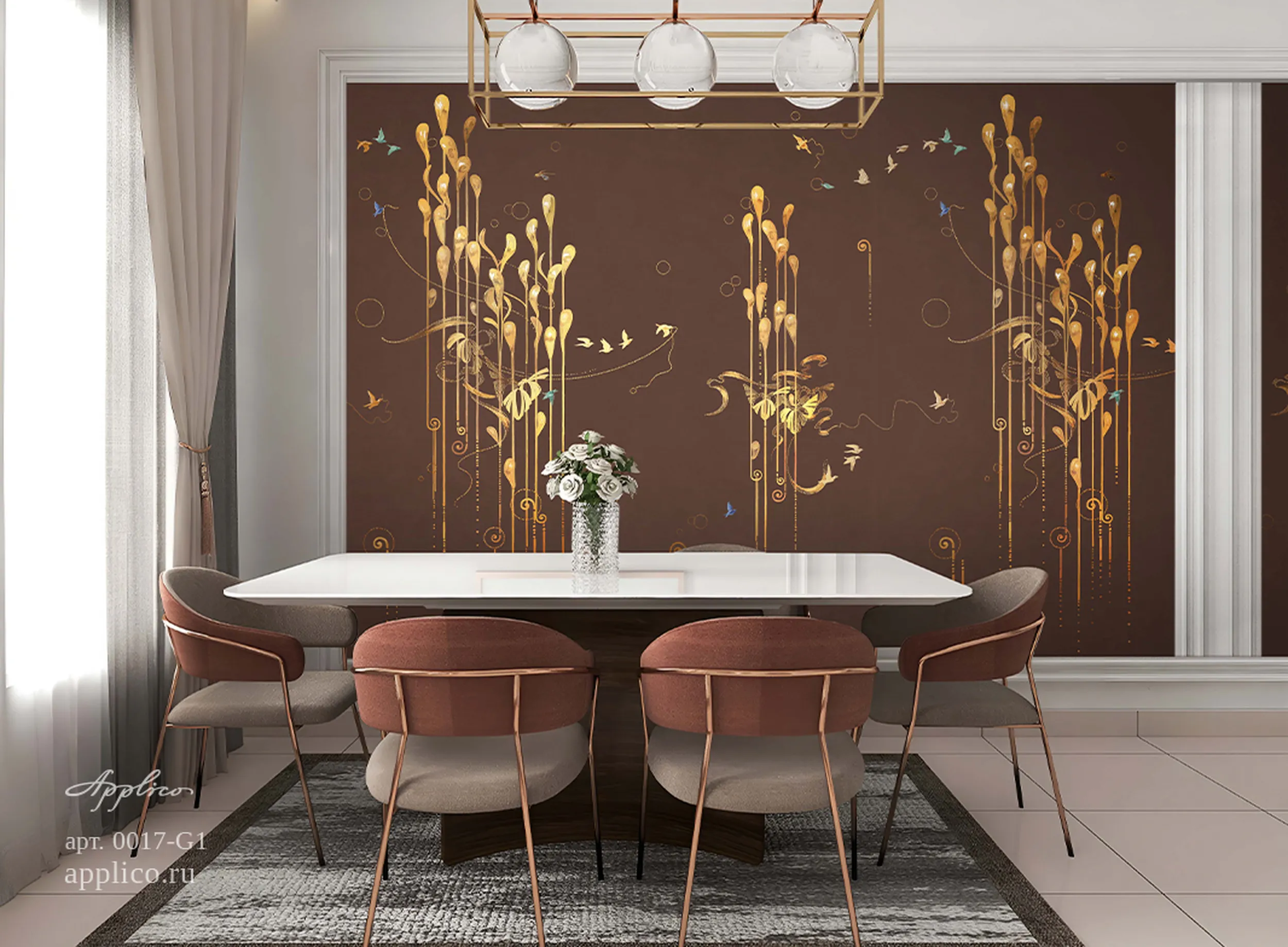 дизайнерские обои Мелодия