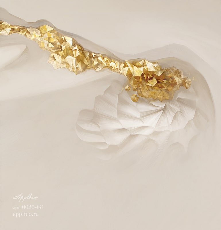 фрески Золотая жила в интерьере