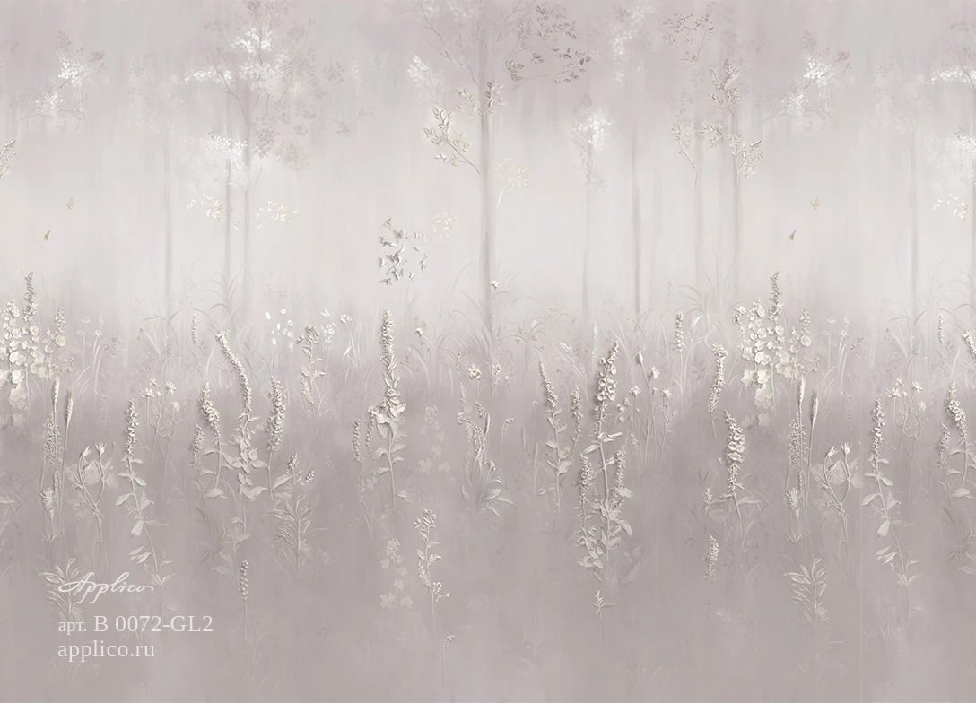 обои и панно Светлый лес