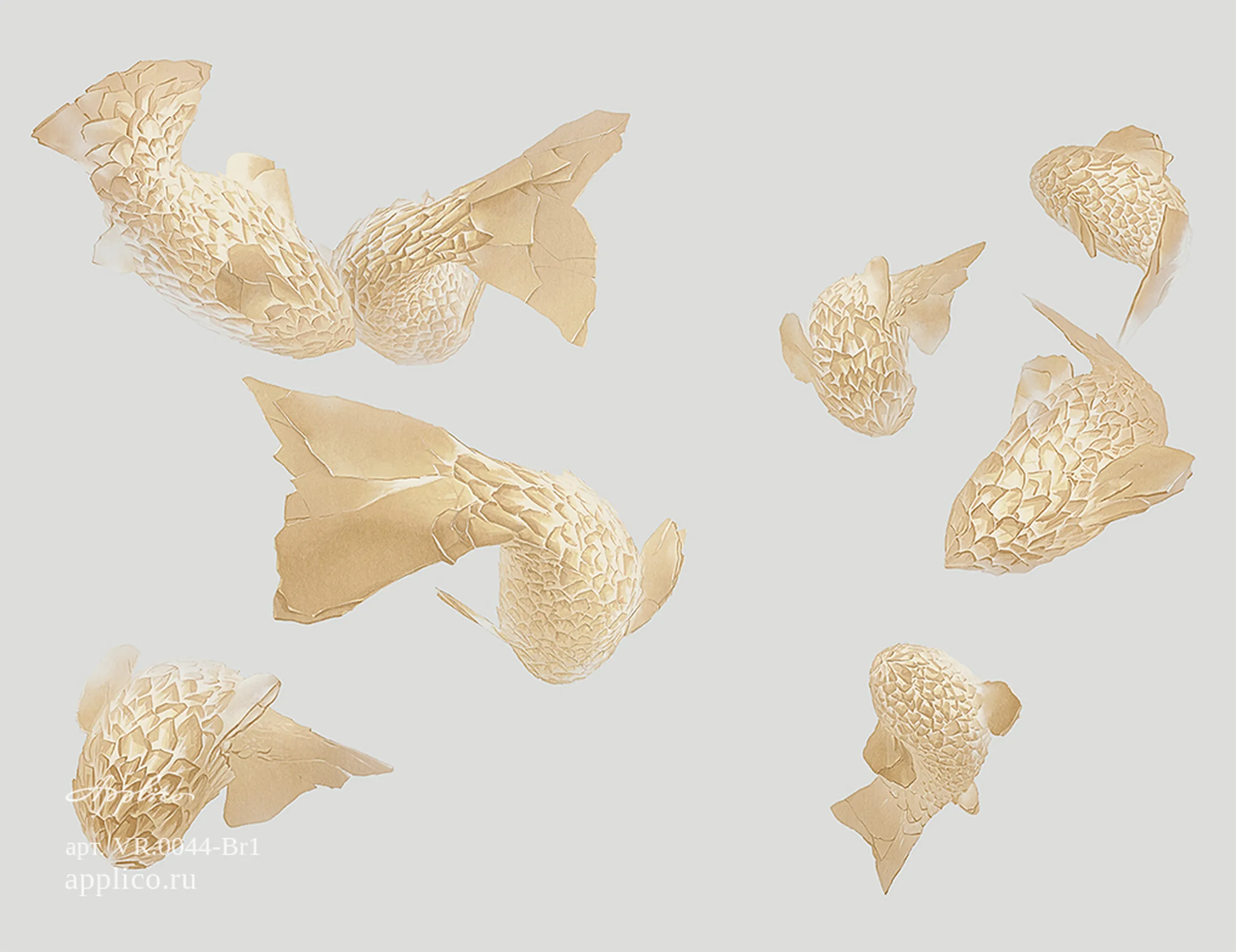 обои и панно Рыбки