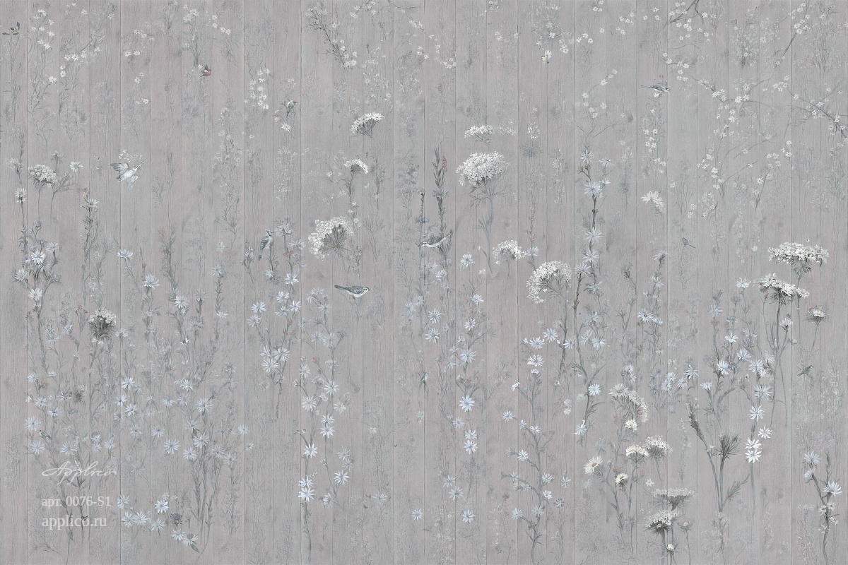 дизайнерские обои Роспись по доске в интерьере