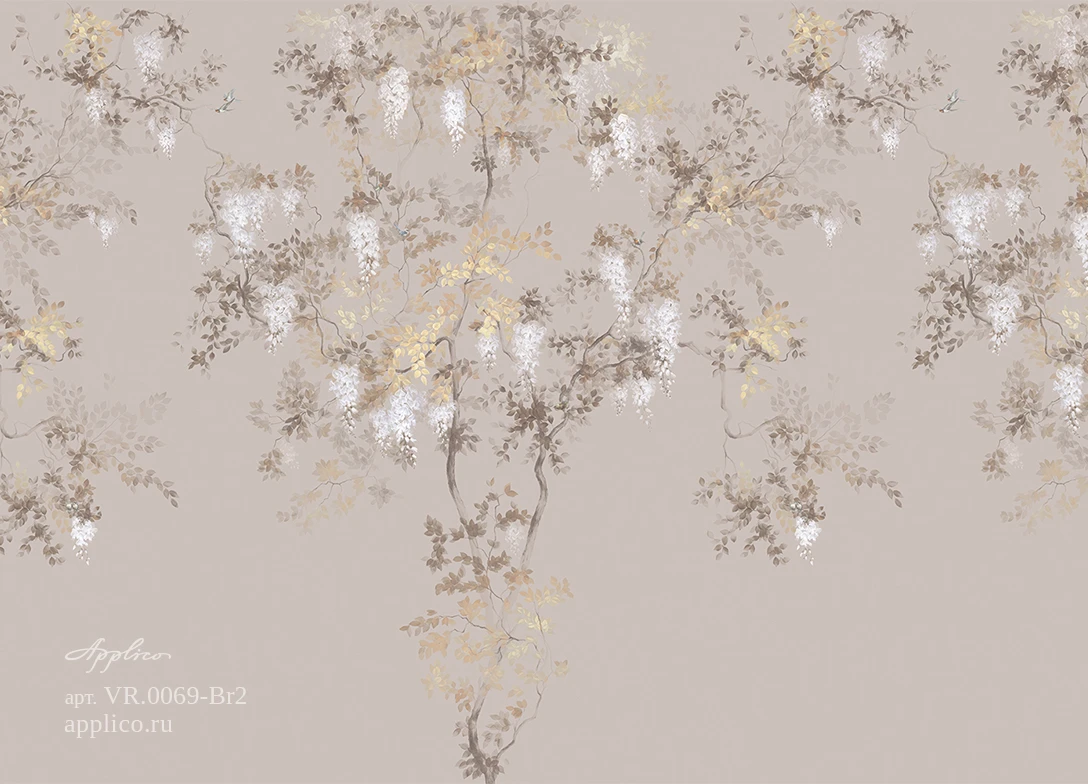 обои и панно Цветение