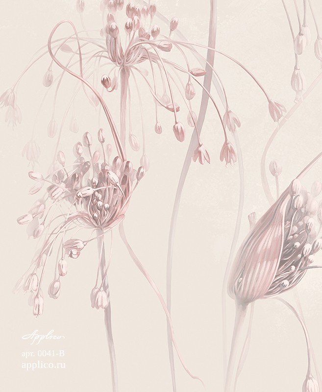 обои и панно Гарлик в интерьере