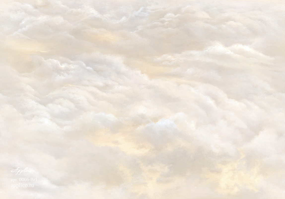 дизайнерские обои Небеса в интерьере