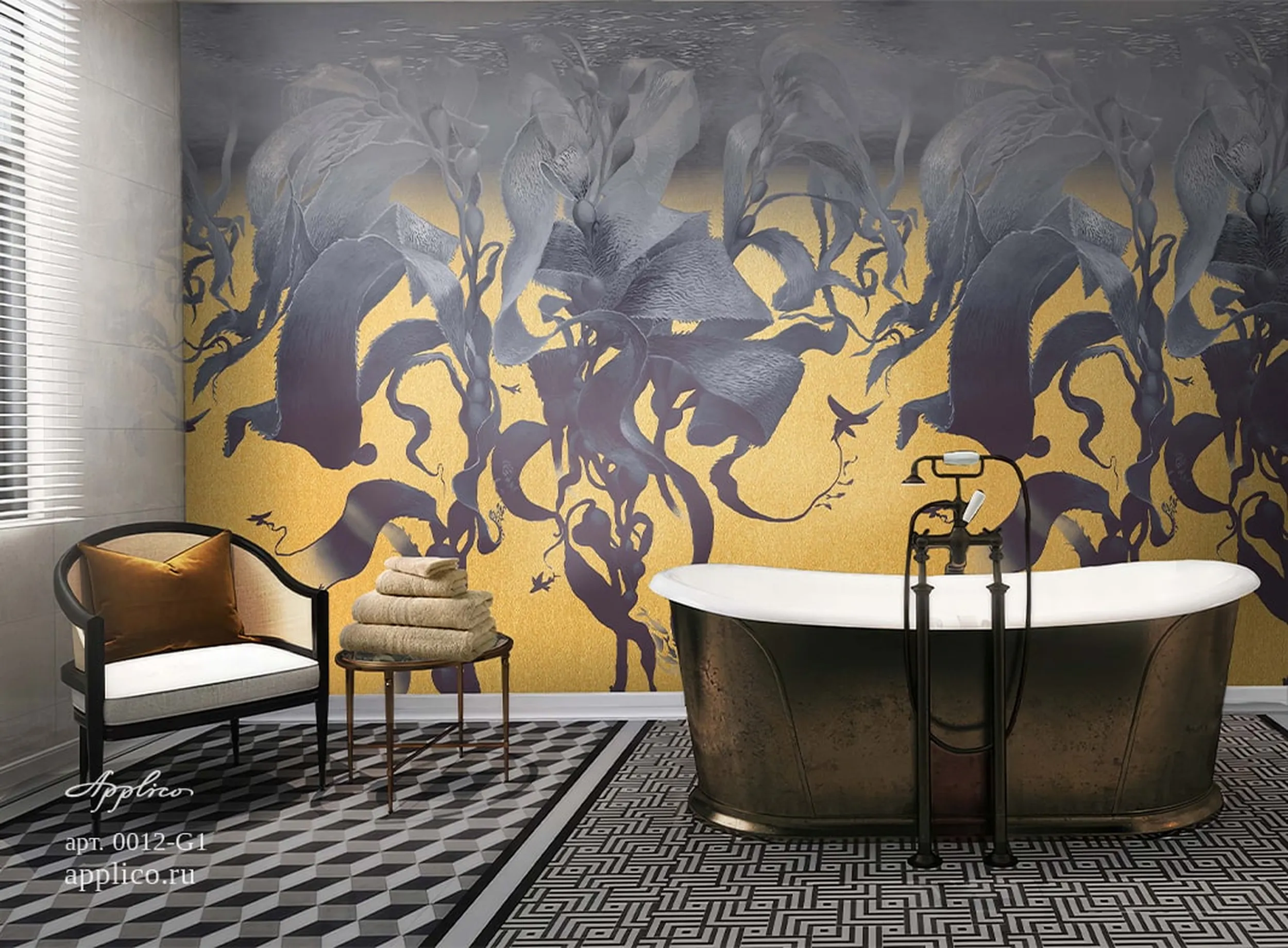 дизайнерские обои Морская