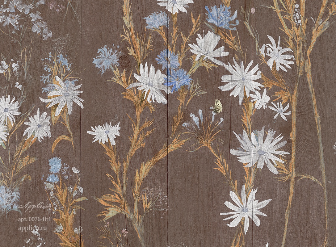 дизайнерские обои Роспись по доске