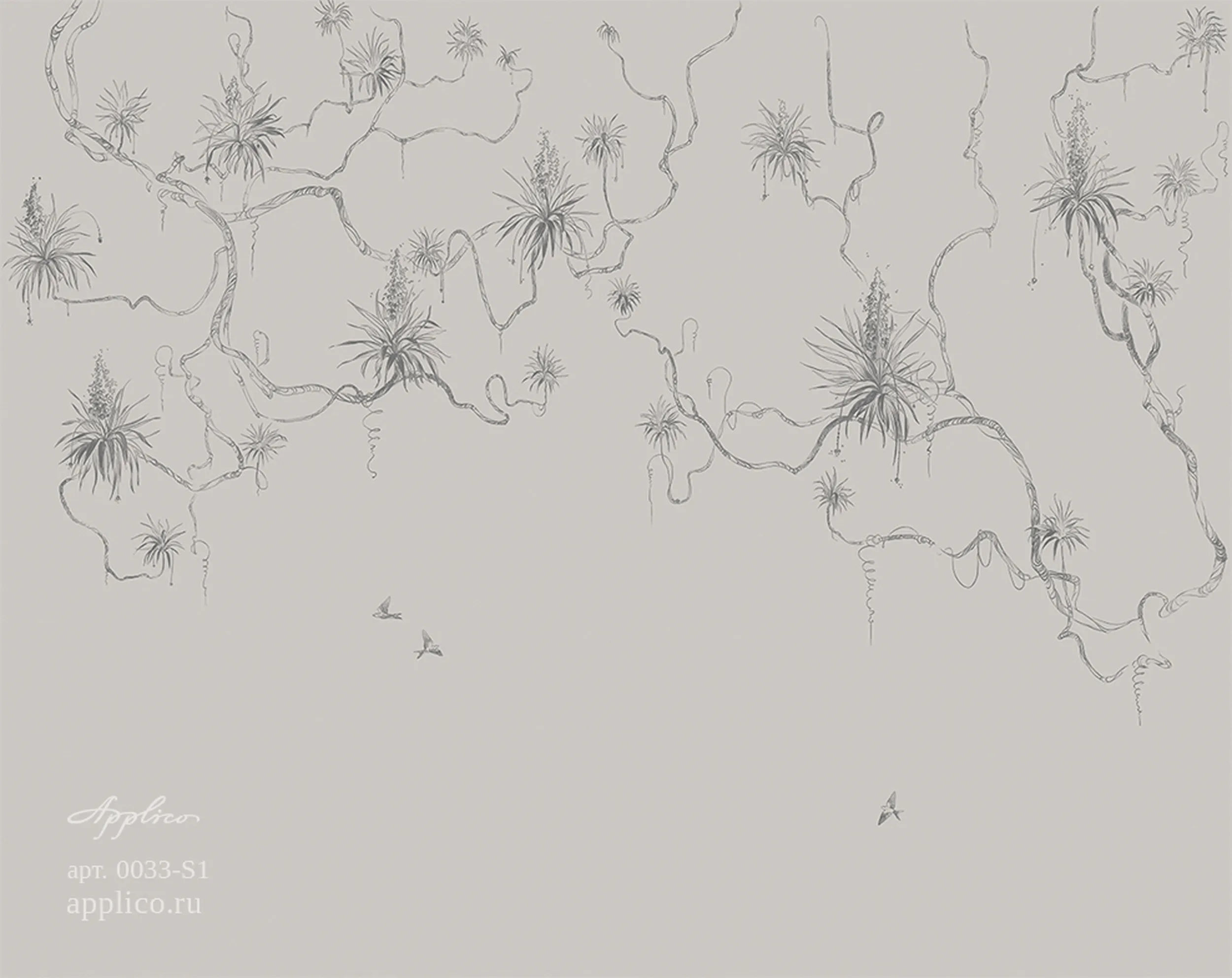 дизайнерские обои Юкка