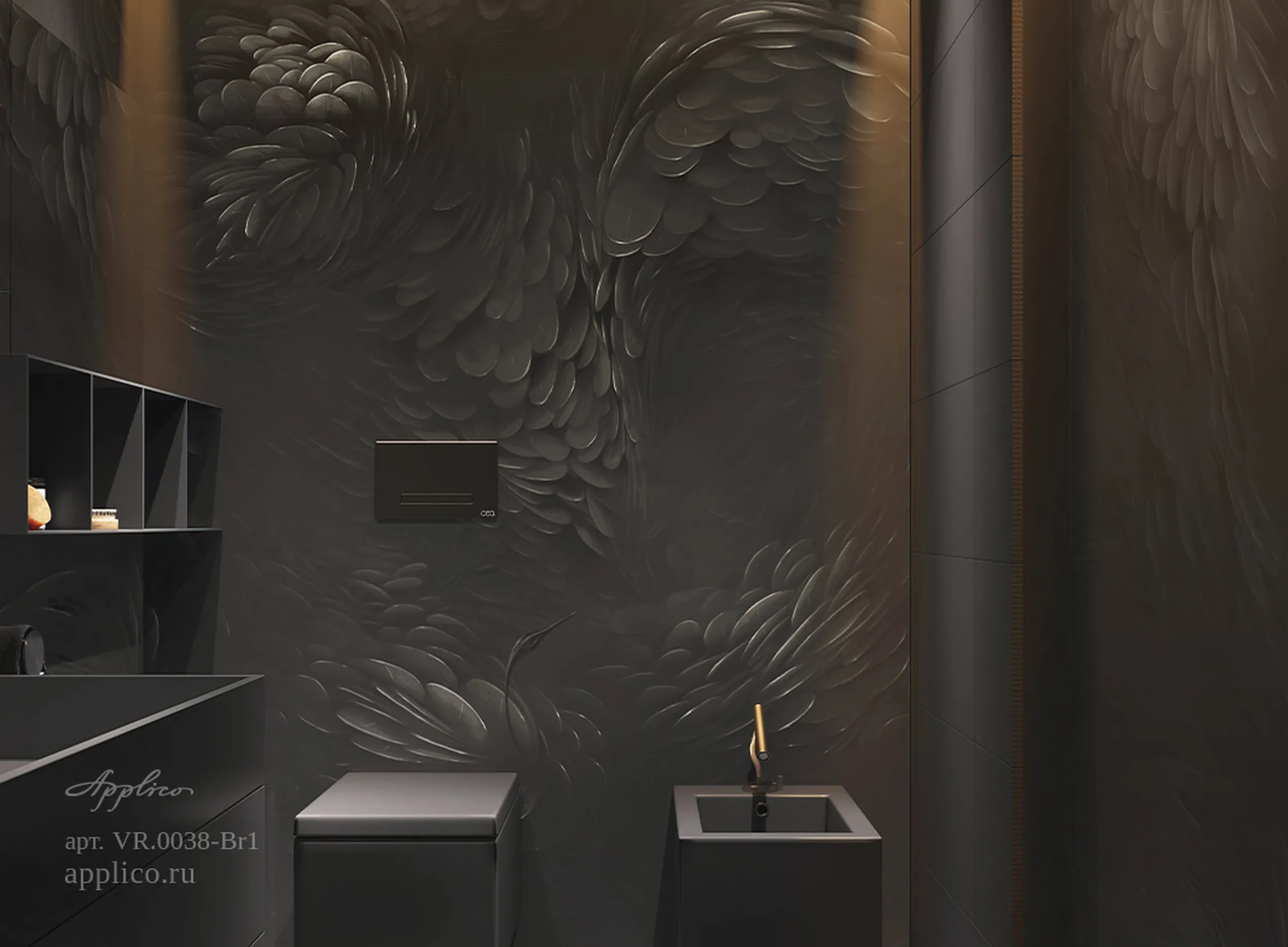 обои и панно Лебеди