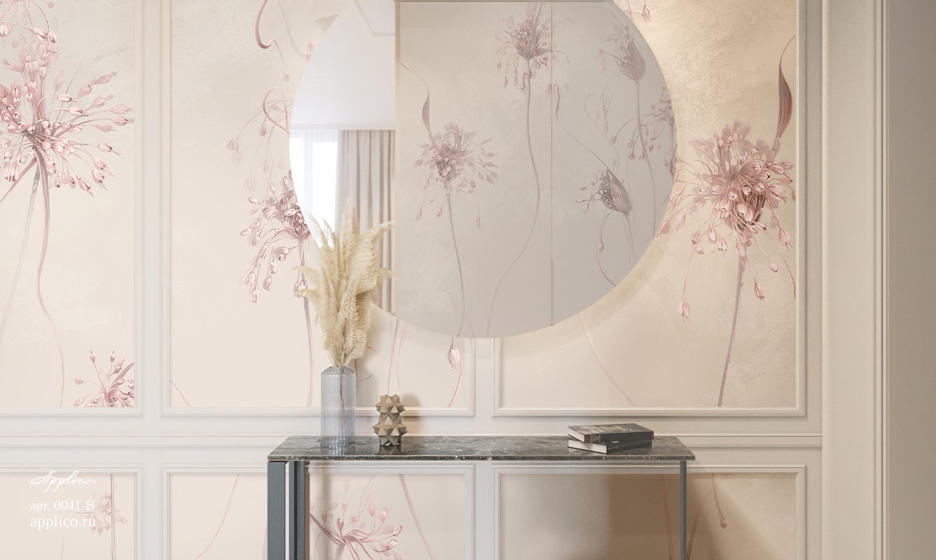 обои и панно Гарлик в интерьере