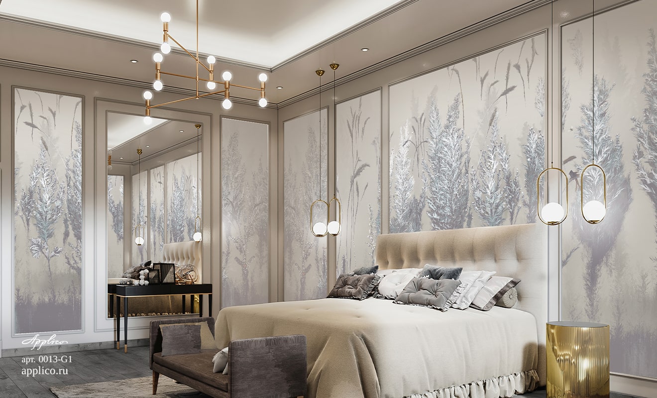 обои и панно Террагон в интерьере