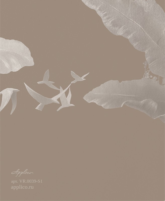 обои и панно Южные сады в интерьере