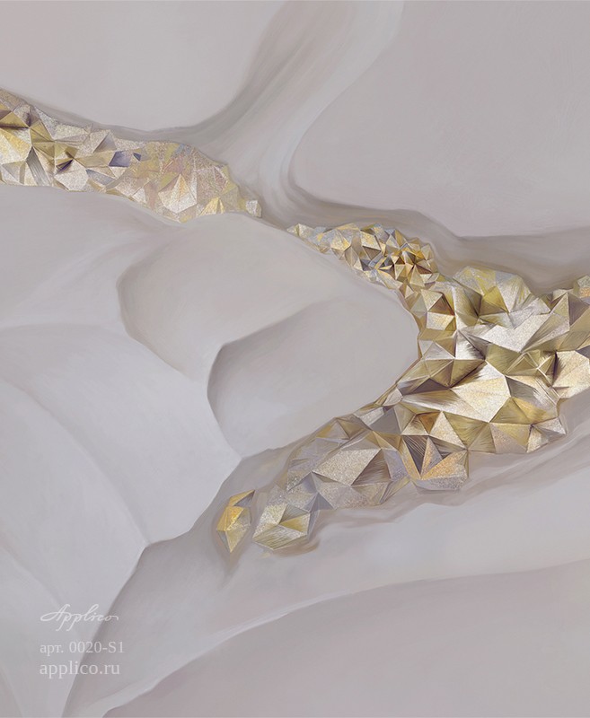 фрески Золотая жила в интерьере